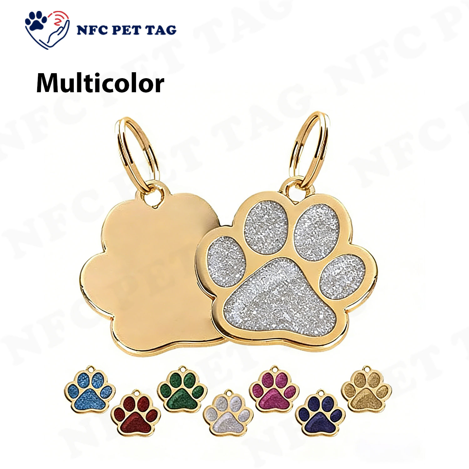 Metal Custom Dog ID Tag for Dog Accessories Pet ID Tags Personalized Dog Tag