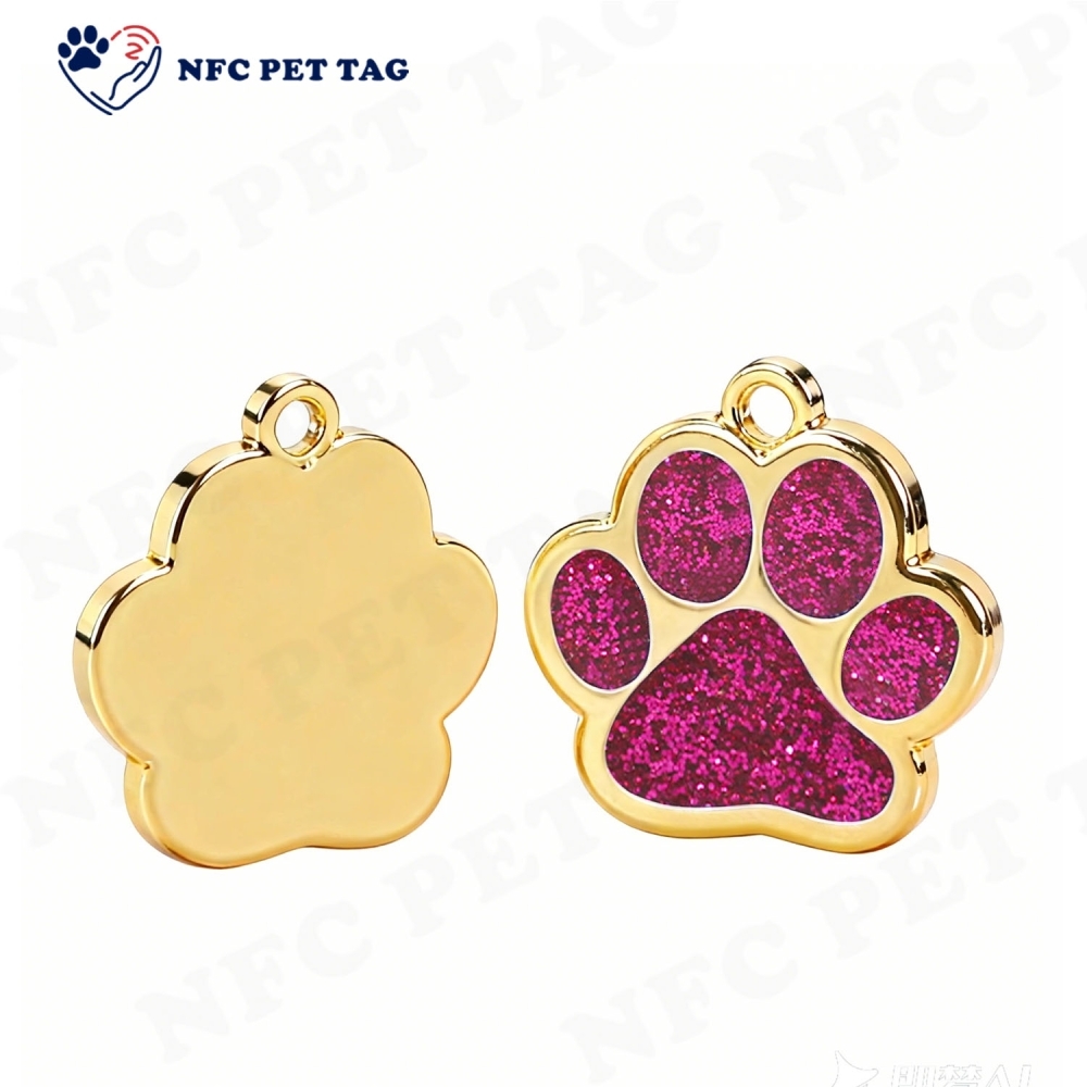 Factory Custom Luxury Dog Tags Metal Engraving Logo ID Pet Tag