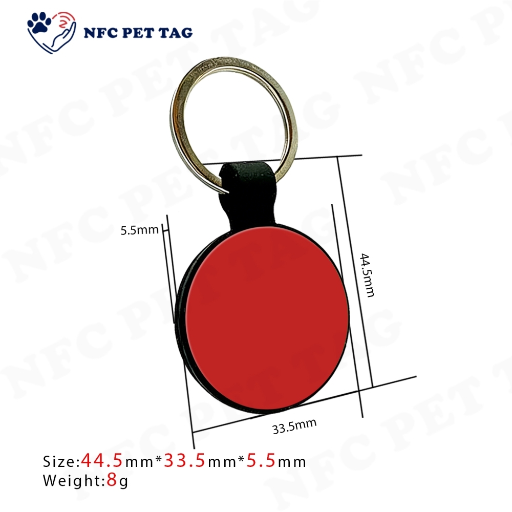 RFID NFC Finds Pet Dog Animal Tag Engraving Anti Lost Tags