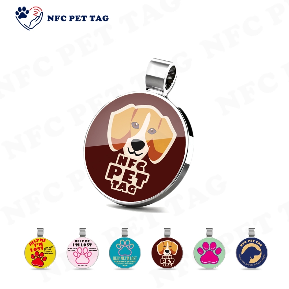 Encrypted NFC Hotel Access Key Card & Durable Metal Pet Collar ID Tag