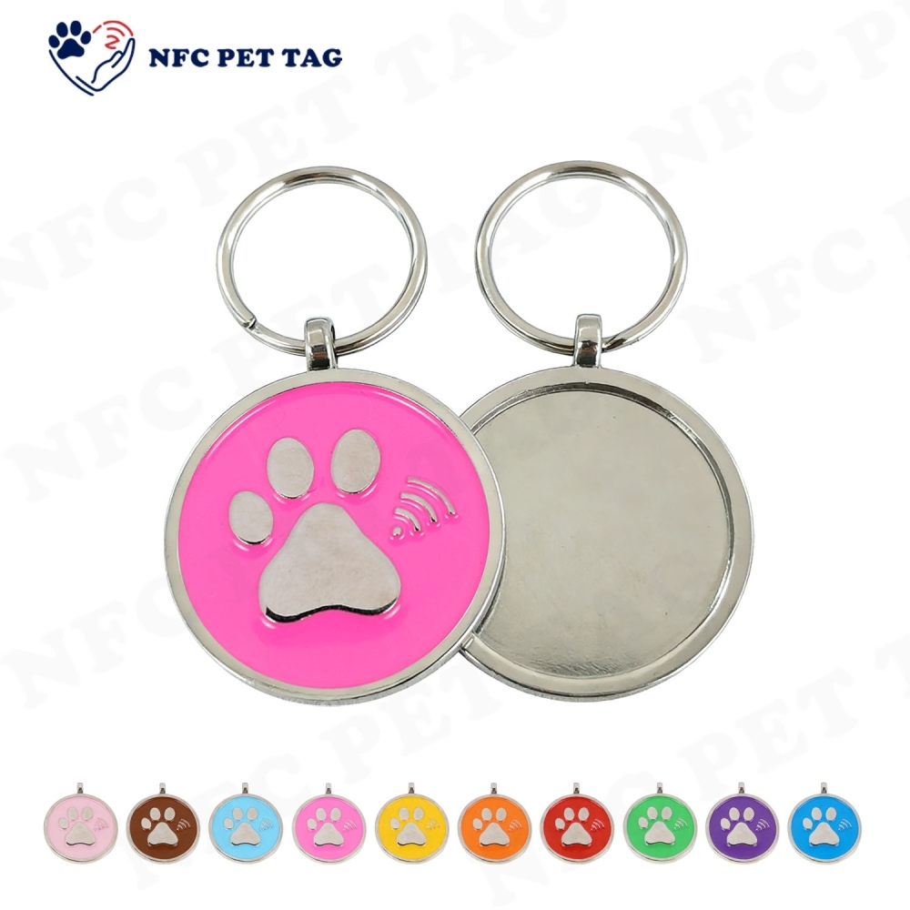 Senior Cat Leash Accessory Tag Garden Play Metal Cat Collar Tag