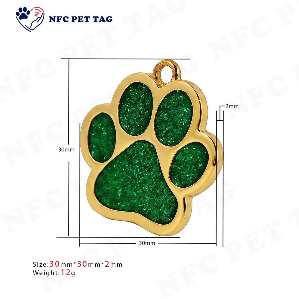 Personalized Zinc Alloy Pet ID Tags Custom Engraved Anti-Lost Pet Tag