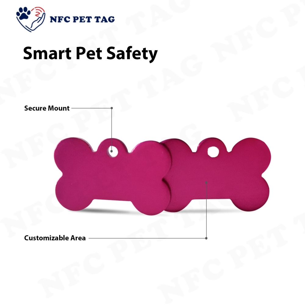 Custom Metal Dog Name Tag Personalized Metal PET ID tag