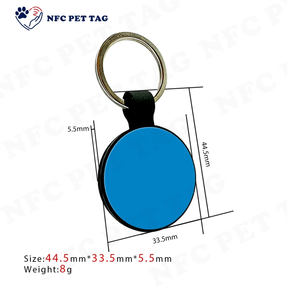 Unique ID Dog Tag Silicone Pet Name Tags With Engraved Owners' Name