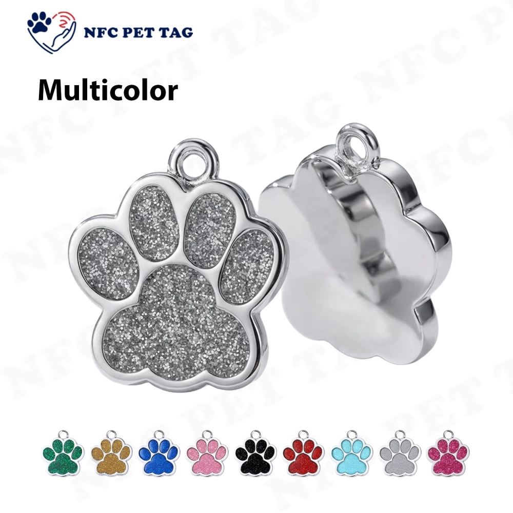 Personalized Engraved ID Metal Dog Tag Necklace ID Pet Tag