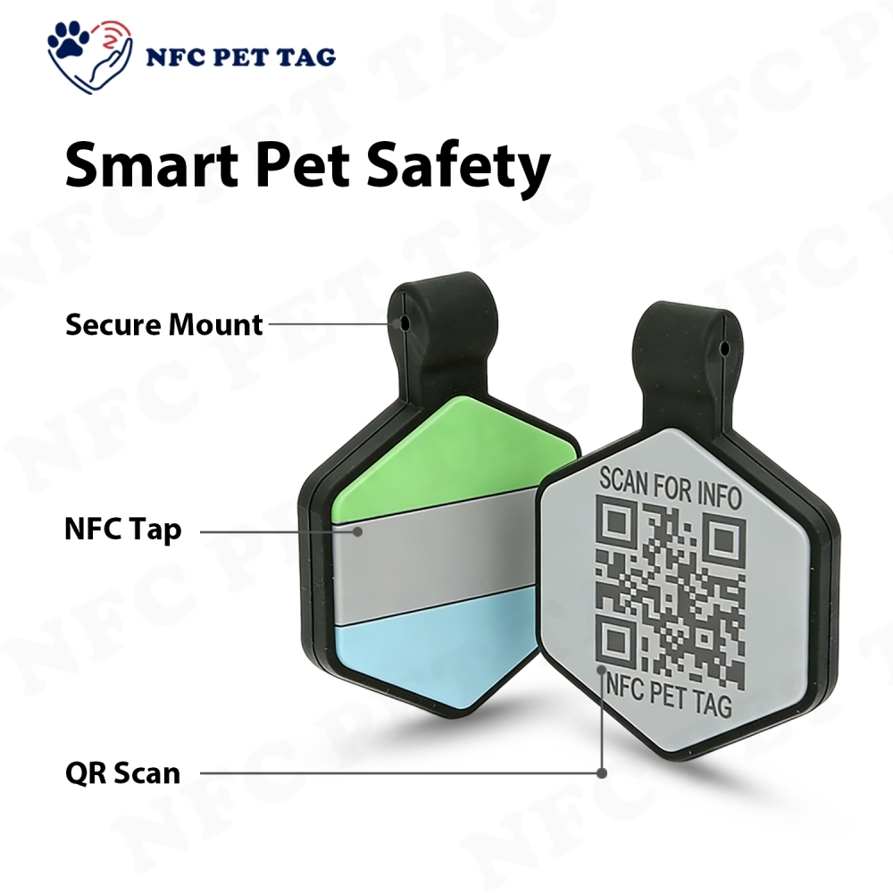 Custom Software Wholesale Tiny Barcode Cat Tag Personalized Pet ID Tags for Dog