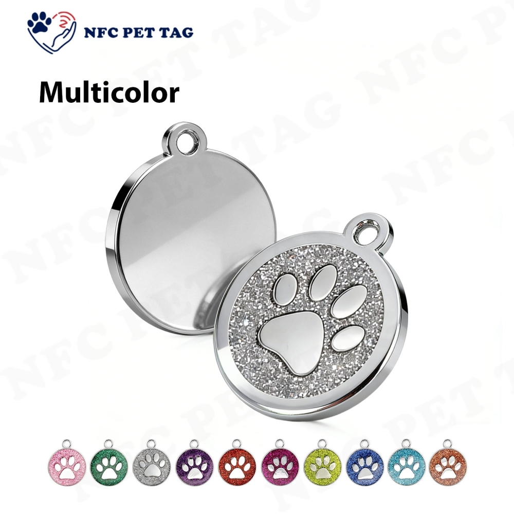 Durable Blank Metal Pet Tag Premium Pet Collar Tag