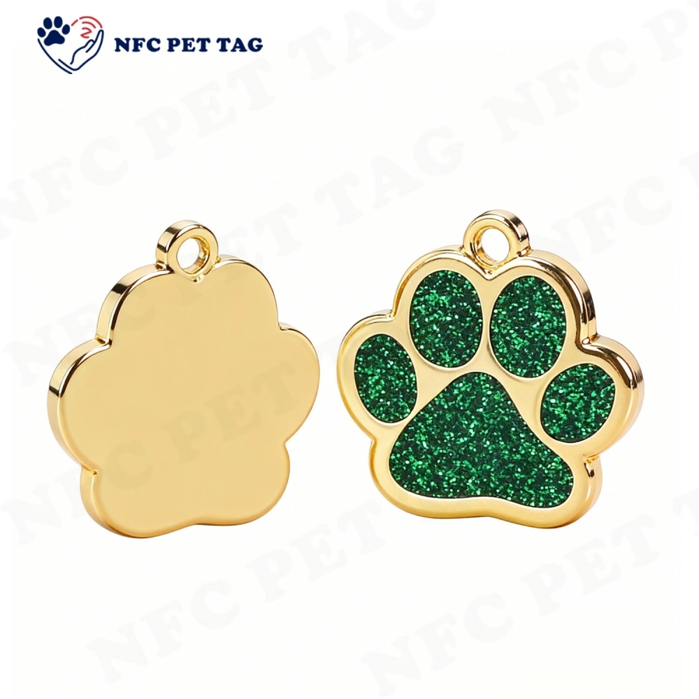 Personalized Zinc Alloy Pet ID Tags Custom Engraved Anti-Lost Pet Tag