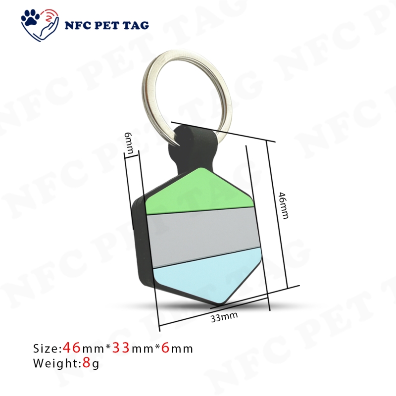 Custom Software Wholesale Tiny Barcode Cat Tag Personalized Pet ID Tags for Dog