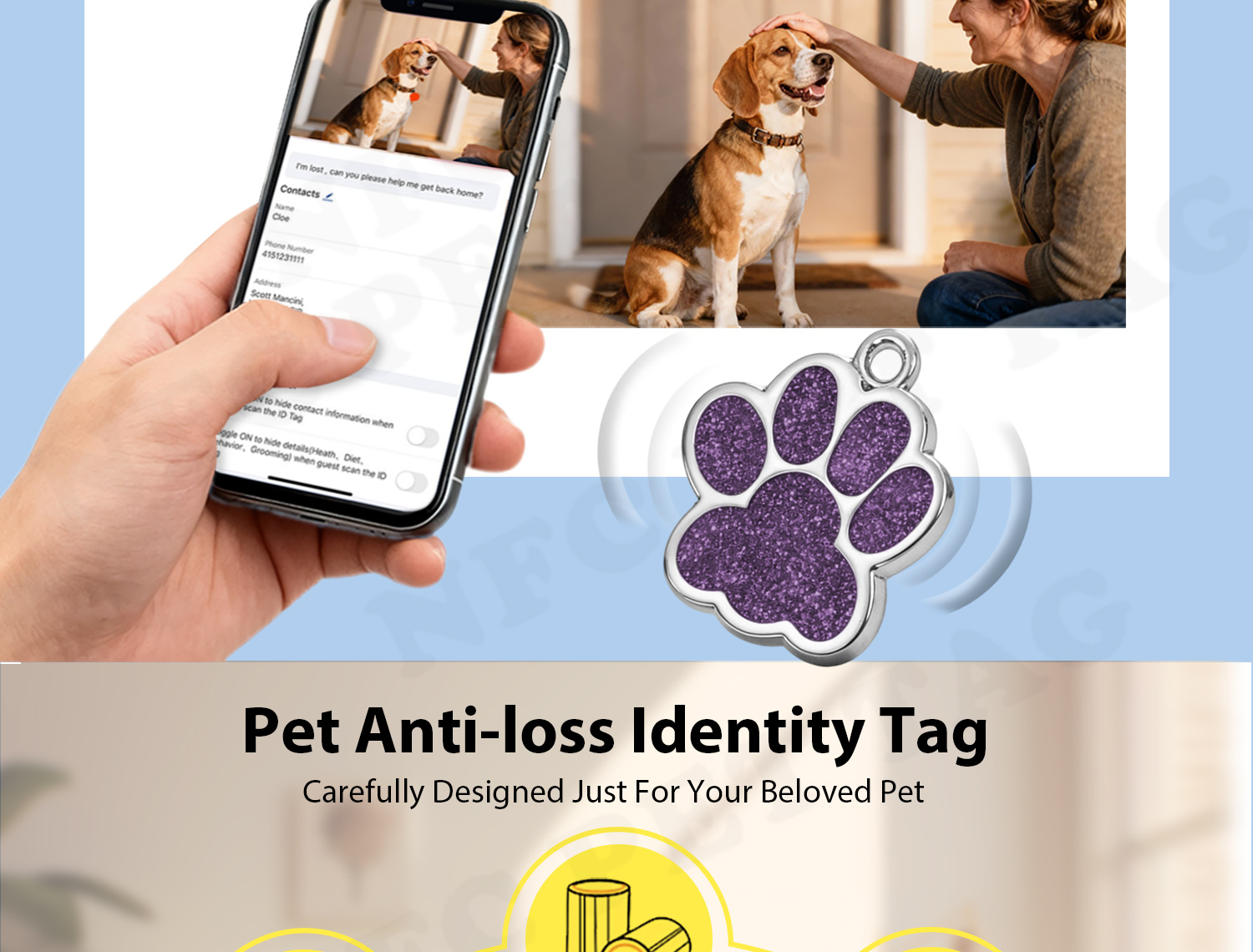 洒金金属爪子款银色包边详情页紫色NFC水印_05